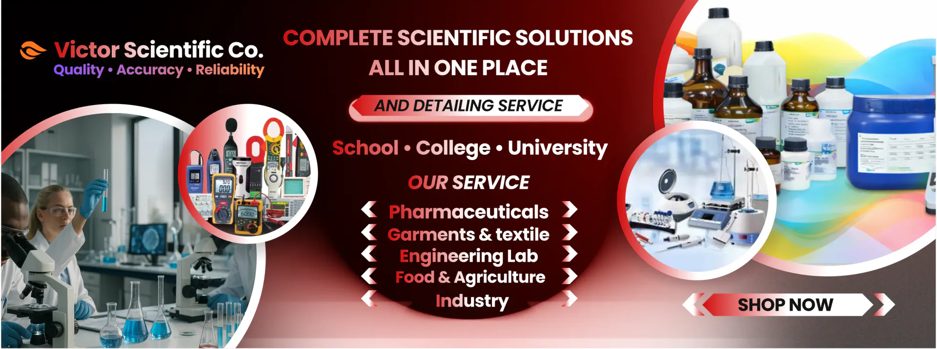 Victor Scientific Co. laboratory products offer 2