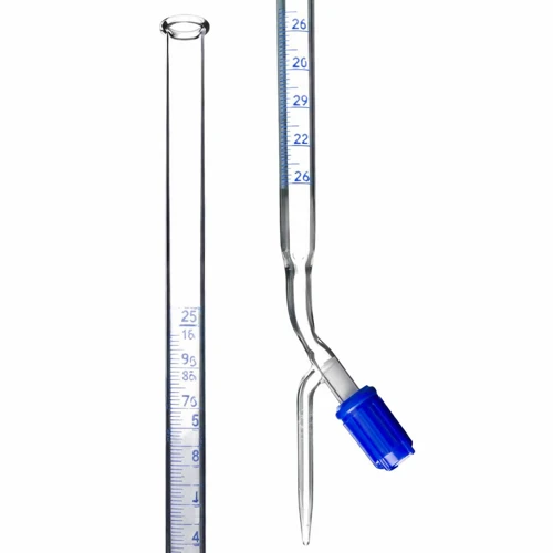 Glass Burette 50 mL with Teflon Stopcock – Laboratory Titration Burette (Bangladesh)