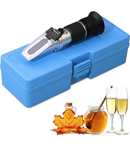 Hand-Held Oil Refractometer – Refractive Index 1.435–1.520 ND Portable Oil Brix & Quality Meter