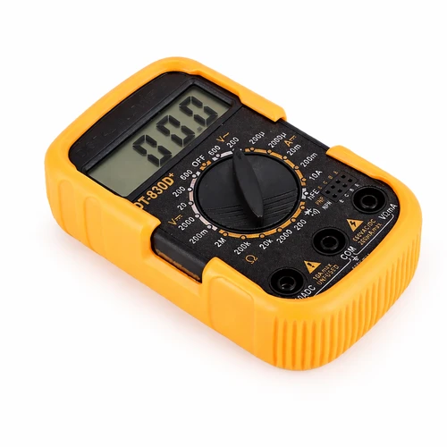 Digital Multimeter DT830D+ – AC/DC Mini Multimeter Tester