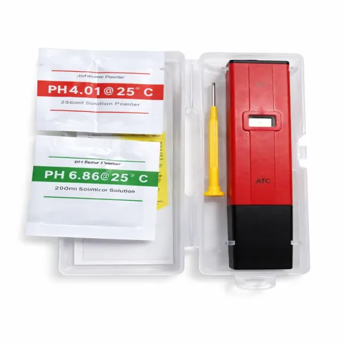 Pen Type Pocket pH Meter 107 – Portable pH Tester for Water & Liquids