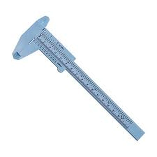 150mm Plastic Slide Caliper Double Scale Vernier Caliper – Blue Color