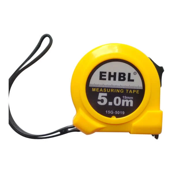 EHBL Measuring Tape 5.0m Steel Tape – Durable Measuring Tool for Construction & DIY