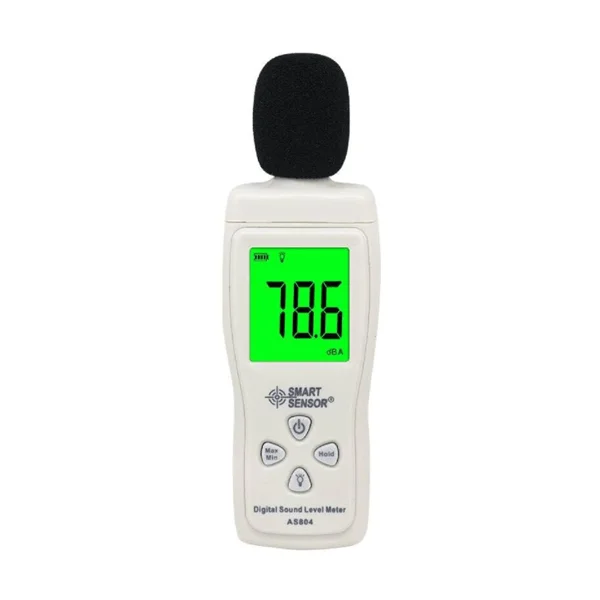 Smart Sensor Sound Level Meter AS804 – Digital Noise Meter for Accurate Sound Measurement
