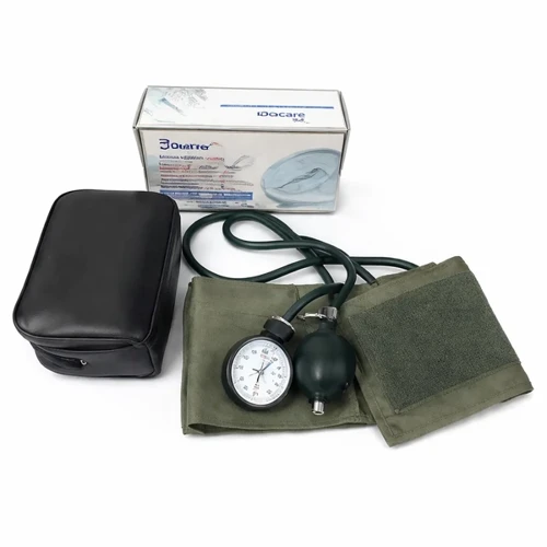 Dearon Analog Aneroid Blood Pressure Monitor with Stethoscope – Manual Sphygmomanometer Set