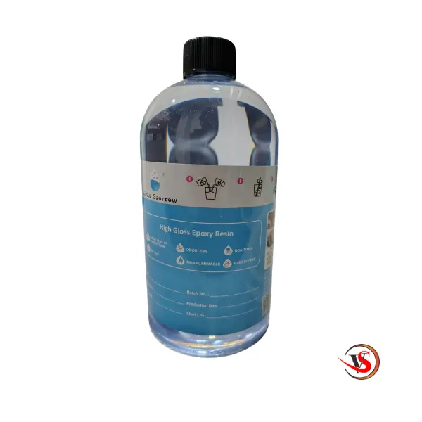 Crystal Clear Epoxy Resin & Hardener for Industrial & DIY Craft Use Lab Chemicals & Reagents - Victor Scientific Co.