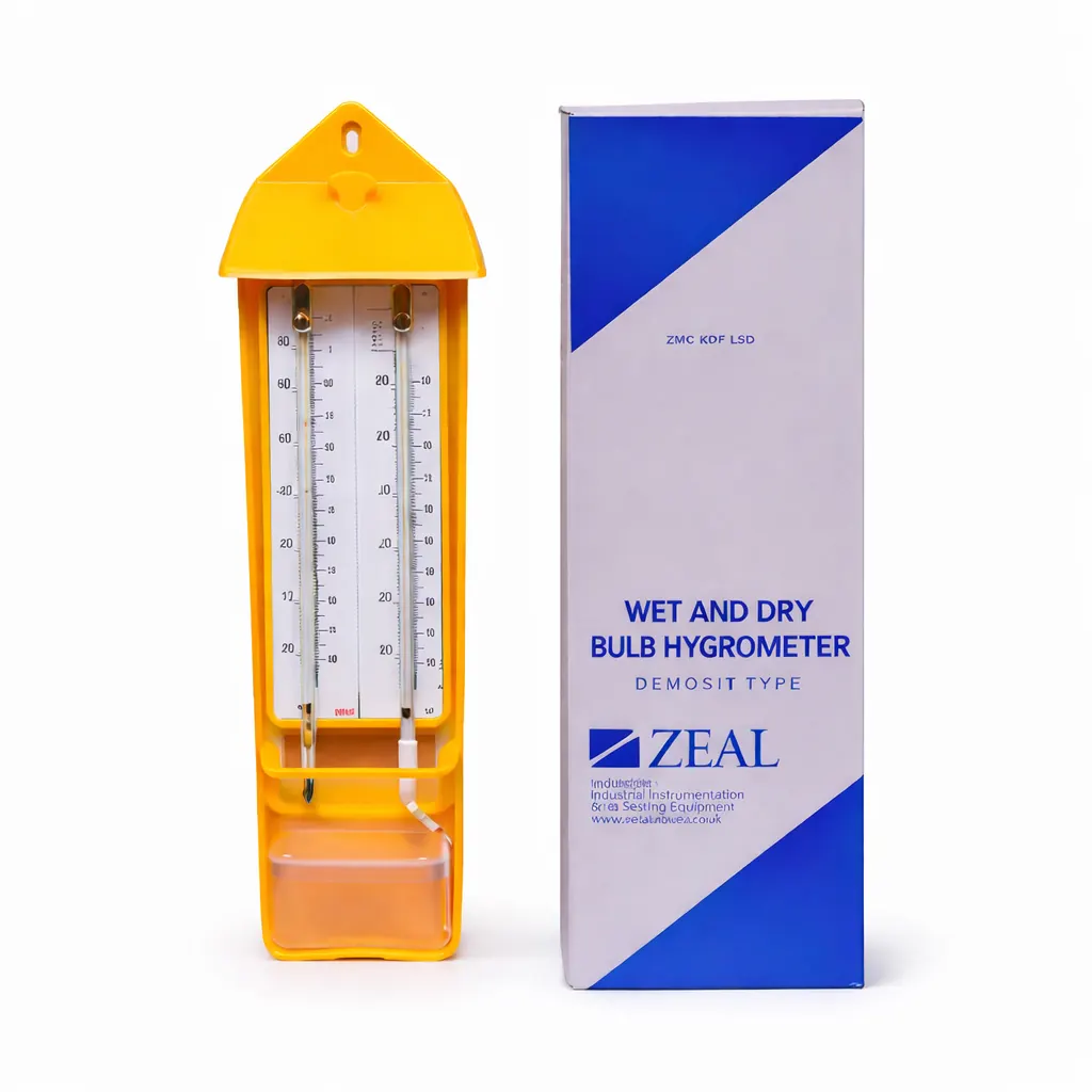 Zeal Wet and Dry Hygrometer Alcohol Base Laboratory Humidity Meter in Bangladesh price in Bangladesh